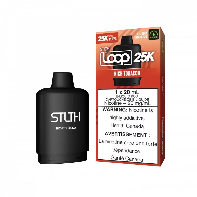 STLTHLOOP25K-POD_KITPACKAGE-RICHTOBACCO
