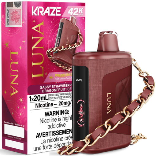 kraze_luna_disposable_vape_sassy_strawberry_dragonfruit_ice_01